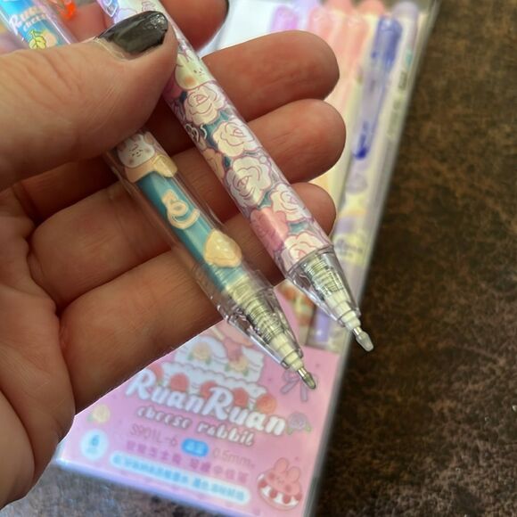 Ruan Ruan Cheese Rabbit Pens Set of 6 - Picture 5 of 5